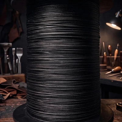 COMBI bőrvarró cérna - Nero - 0,4/0,6mm - 20m – CraftPoint