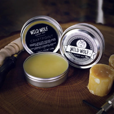 Wild Wolf Leather Wax - Természetes bőrápoló viasz - 50 ml – CraftPoint