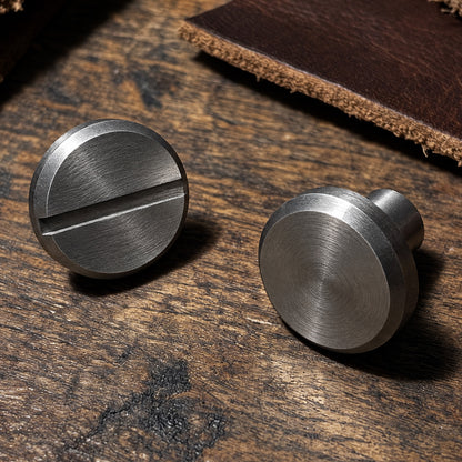 Csavaros szegecs 10/6mm - ezüst