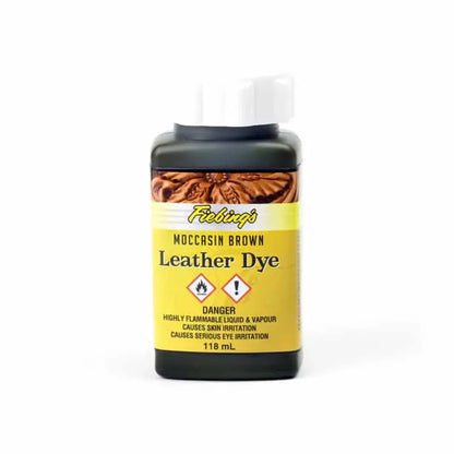 Fiebing's Leather Dye - Brązowa farba do skóry - 118 ml – CraftPoint