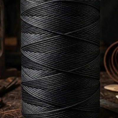 Slam bőrvarró cérna - Fekete/Nero - 20m – CraftPoint