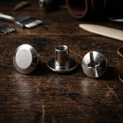 Csavaros szegecs 10/6mm - ezüst – CraftPoint