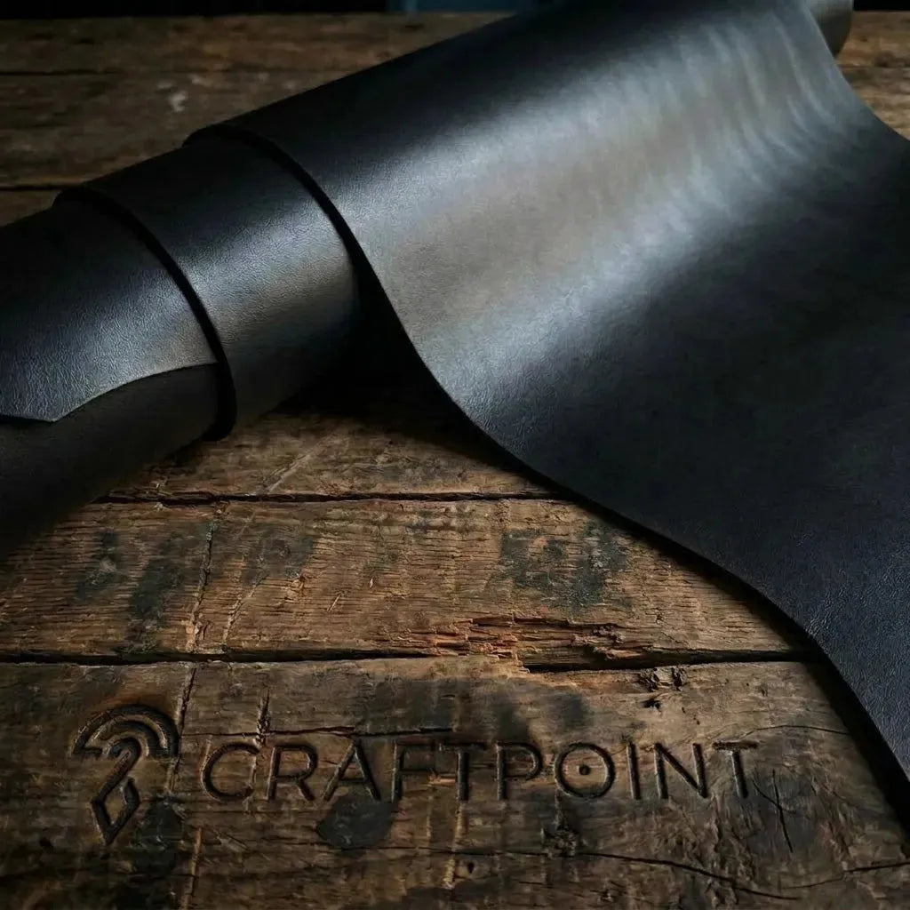 Skóra bydlęca licowa czarna 2.0 - 2.5 mm – CraftPoint